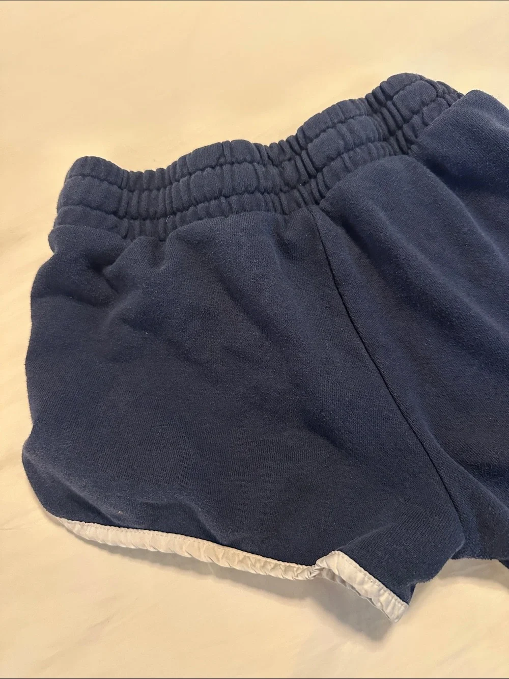 Kids Gap Size M (8) Navy Athletic Shorts with White Trim